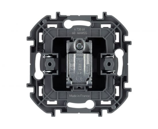 Проходная TV розетка Legrand - 14 дБ - 5-862 мГц - INSPIRIA - белый 673860 – изображение 3