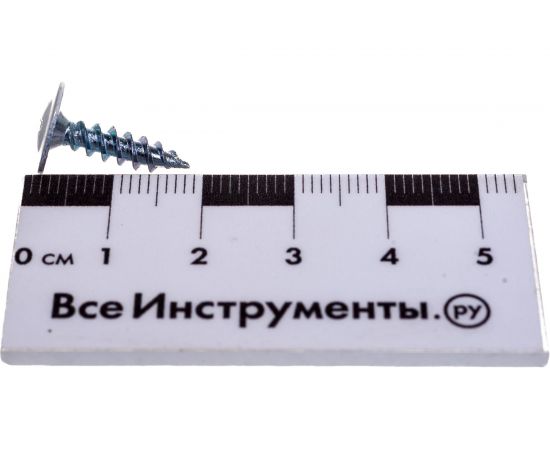 Прессшайба Качественный КРЕПЕЖ 4.2х16 мм, белая RAL 9003, острый, 250 шт 0200213 КЧ – изображение 3