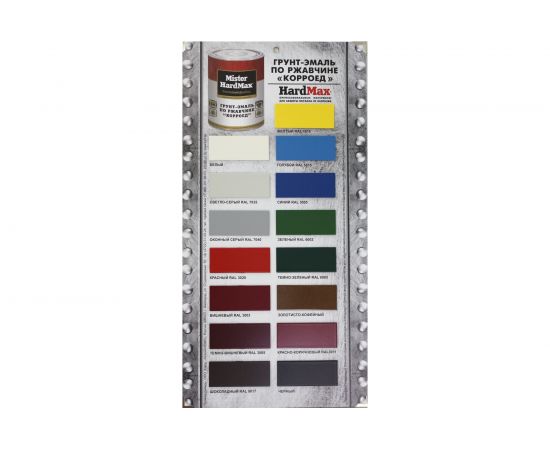 Грунт-эмаль по ржавчине HardMax Корроед RAL 7035 светло-серый, банка 0.9 кг, 1 шт. 4690417071593 – изображение 3