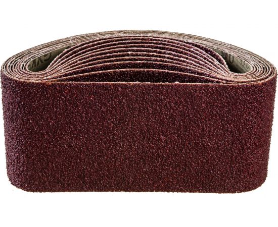 Шлифовальные ленты ЛБ 75х457 мм, А36, 14А, 10 шт. Tsunami D76107545714036 – изображение 5