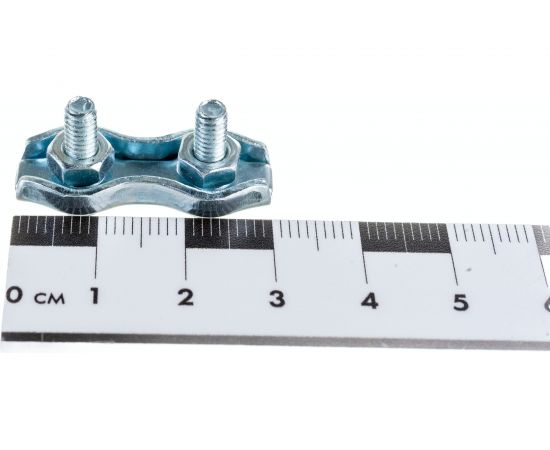 Зажим для троса ЕВРОПАРТНЕР DUBLEX Zn D2, 1 шт. Z1 07737 – изображение 5