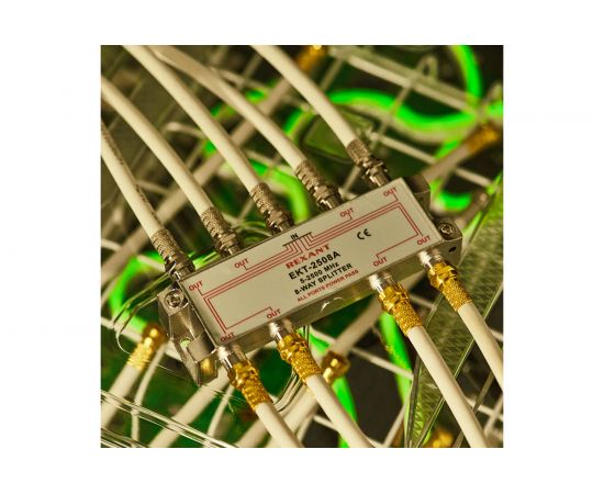 Делитель REXANT, ТВ х 8 под F разъём 5-2500 МГц СПУТНИК 05-6205 – изображение 5