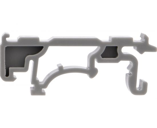 Проходная клемма REXANT с рычажком 2 полюса 0,08-4 мм2 с креплением на DIN-рейку серая 50 шт 07-5239 – изображение 6