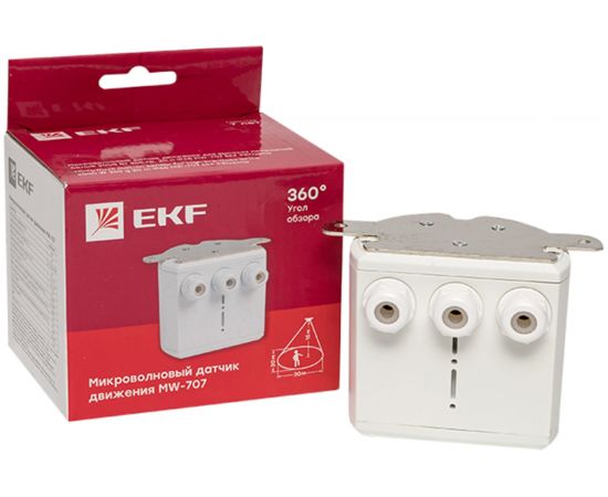 Микроволновый датчик движения EKF MW-707 2000Вт, IP65 dd-mw-707 – изображение 7