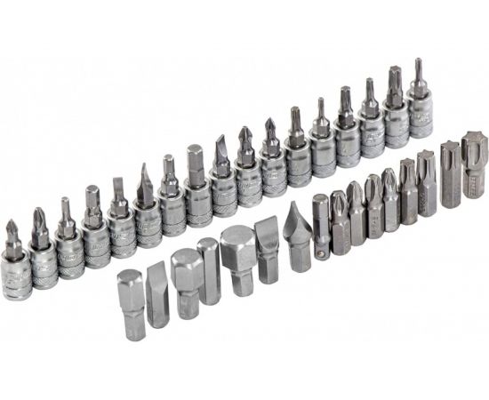 Набор инструментов GROSS 82 предметов, 120 зубьев, CrV, 1/4, 1/2 14149 – изображение 10