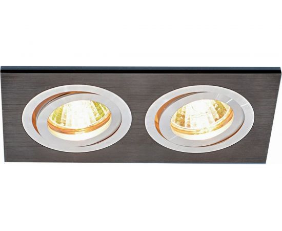 Встраиваемый светильник Elektrostandard 1051/2 BK черный a035242 