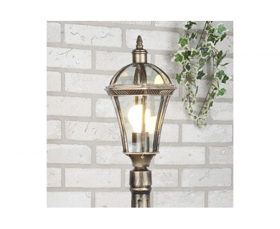 Садово-парковый светильник Elektrostandard Capella F / черное золото a025014 