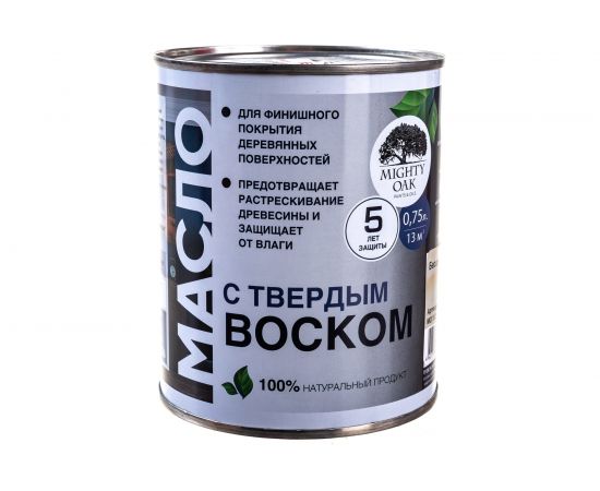 Масло с твёрдым воском Mighty Oak 0.75 л MO112 
