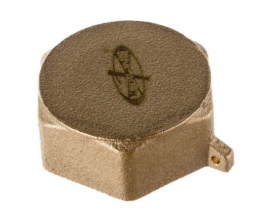 Заглушка LEXLINE 3/4 вн., латунь, с контрольным отверстием 20 Украина 514575 