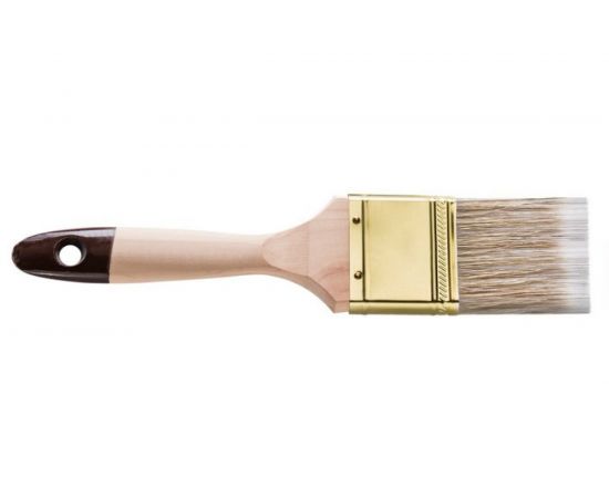 Плоская кисть HARDY серия 45, смешанная щетина, 50х16мм, коричневая 0205-456320 