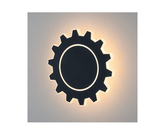 Настенный светодиодный светильник Elektrostandard MRL LED 1100 / Gear L LED черный a040752 