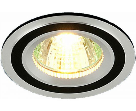 Встраиваемый светильник Elektrostandard 5305 MR16 CH/BK / хром/черный a030361 