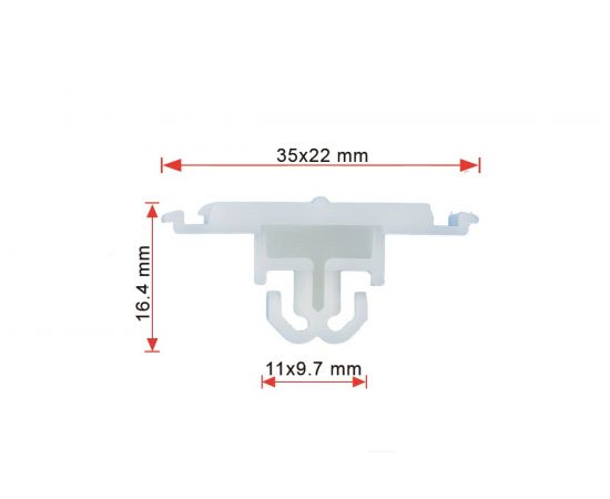 Крепеж 10 шт AVERS 4A0853825-10 
