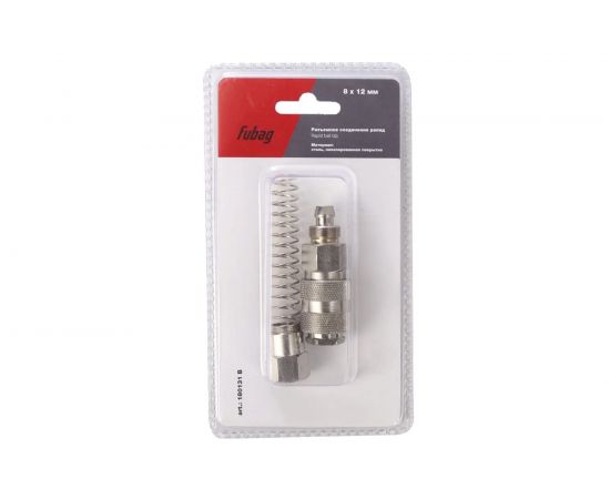 Разъемное соединение (рапид мама - пружинка для шланга 8x12 мм) FUBAG 180131 B 
