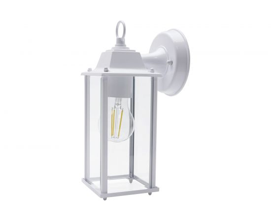 Садово-парковый светильник FERON 60W 230V E27 белый, PL201 11601 