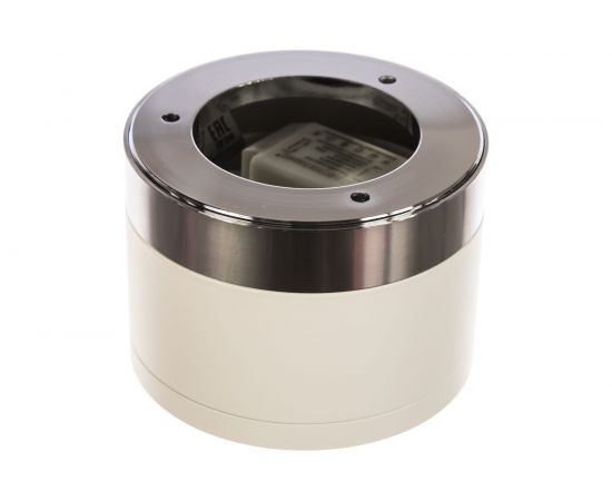 Стационарный светодиодный светильник Elektrostandard DLR029 10W 4200K белый матовый/хром a040666 