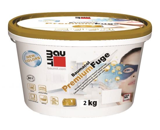 Затирка для швов Baumit Baumacol PremiumFuge (голубой лед; 2 кг) 4612741801004 