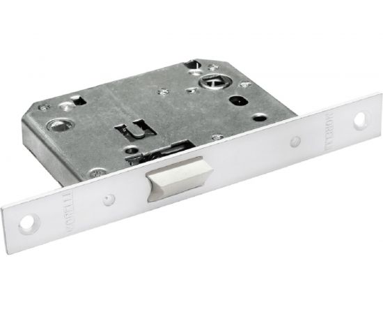 Бесшумная сантехническая защелка MORELLI 2070P W, цвет - белый 9012832 