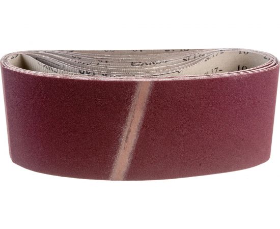 Шлифовальные ленты ЛБ 100х610 мм, А240, 14А, 10 шт. Tsunami D76110061014240 