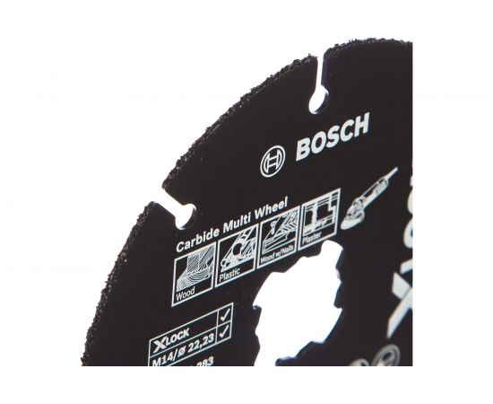 Круг отрезной по дереву X-LOCK (115х22.2 мм) для УШМ Bosch 2608619283 – изображение 2