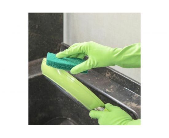 Резиновые перчатки PATERRA EXTRA KOMФОРТ с алоэ, р-р M 402-416 – изображение 2