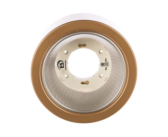 Накладной светильник Elektrostandard 1070 GX53 GD шампань a035974 – изображение 2