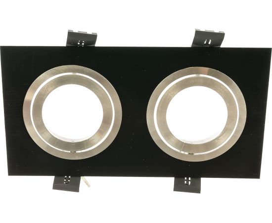 Встраиваемый светильник Elektrostandard 1051/2 BK черный a035242 – изображение 2