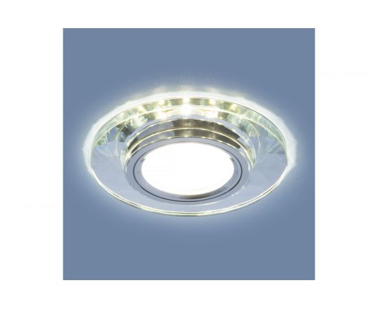 Встраиваемый светильник Elektrostandard 2228 зеркальный серебро (8150 MR16 SL) a044295 – изображение 2
