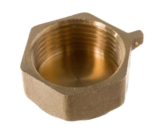 Заглушка LEXLINE 3/4 вн., латунь, с контрольным отверстием 20 Украина 514575 – изображение 2