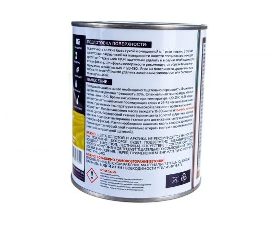 Масло с твёрдым воском Mighty Oak (дуб; 0.75 л) MO147 – изображение 3