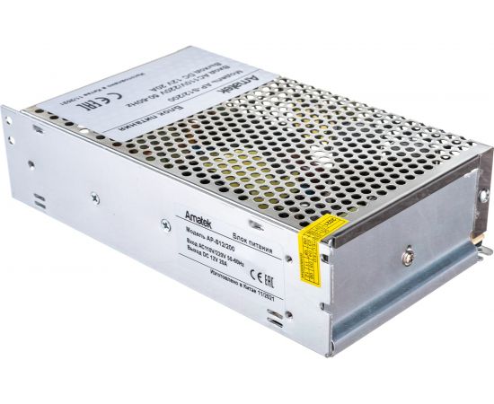 Блок питания Amatek AP-S12/200 12В/20А 7000611 – изображение 3