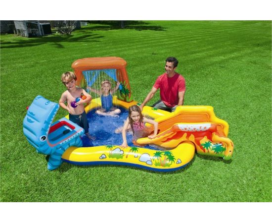 Детский игровой центр Intex Динозавр 241х191х109см 57444 – изображение 3