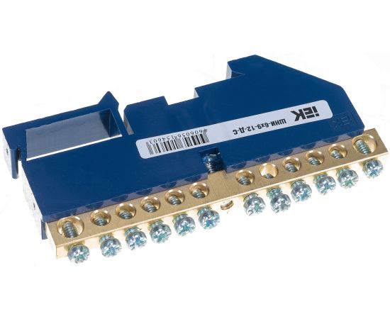 Нулевая шина, 6х9 12-Д IEK YNN10-69-12D-K07 – изображение 3