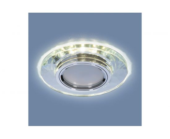 Встраиваемый светильник Elektrostandard 2228 зеркальный серебро (8150 MR16 SL) a044295 – изображение 3