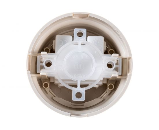 2-клавишный тумблерный выключатель Bylectrica А510-2204 10А открытой установки, серия РЕТРО, бежевый, А510-2204 бежевый – изображение 3