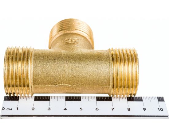 Тройник LEXLINE 1 нар/нар/нар., латунь 25 Украина 516606 – изображение 4