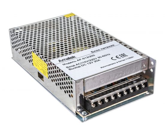 Блок питания Amatek AP-S12/200 12В/20А 7000611 – изображение 4