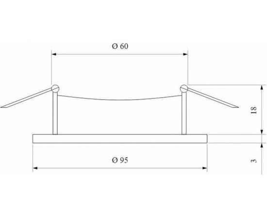 Встраиваемый светильник Elektrostandard 25001 01 MR16 хром a057003 – изображение 4