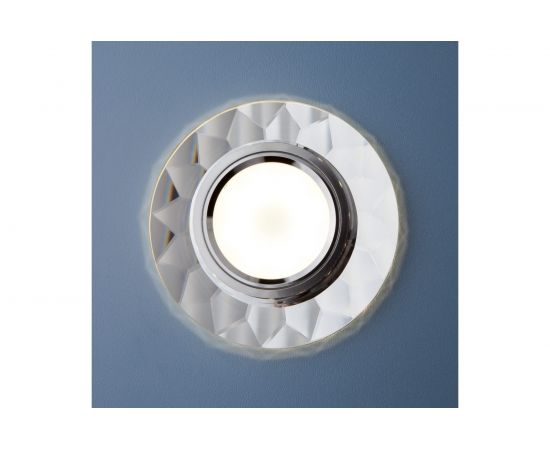 Встраиваемый светильник Elektrostandard 2228 зеркальный серебро (8150 MR16 SL) a044295 – изображение 5