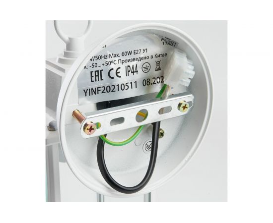 Садово-парковый светильник FERON 60W 230V E27 белый, PL201 11601 – изображение 6