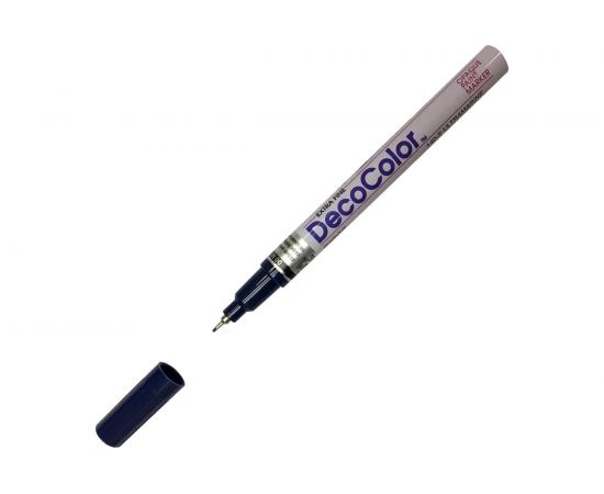 Лаковый маркер с тонким наконечником MARVY UCHIDA 0,8мм ультрамарин. MAR140/50 ULTAMARINE 