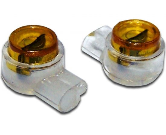 Соединитель проводов TWT 0.4-0.7мм, изолированный скотчлок , прямое соединение, гель SLC-UY 