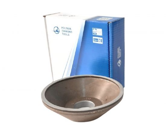 Круг алмазный чашечный 12А2 45 125х5х3х40х32 мм 100/80 БАЗИС АС4 В201 ПАИ 4820235010836 