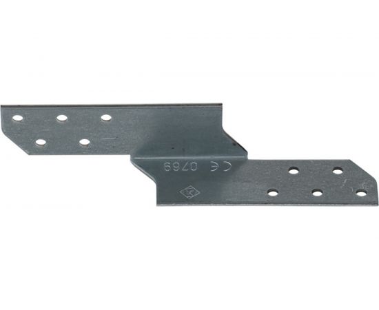 Угловой крепеж для бруса VORMANN левый 33х33х170х2 мм, оцинкованный 70 947 000 