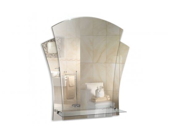 Зеркало mixline Лилия 480х550 с полкой 525466 