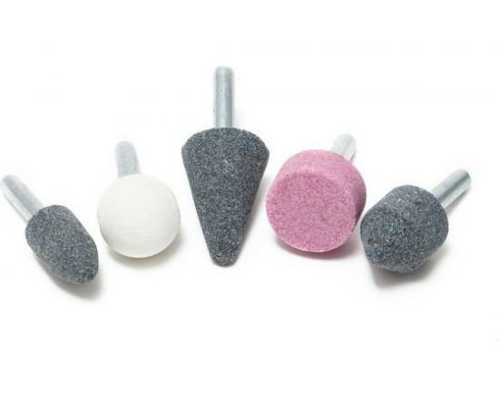 Набор камней абразивных (5 шт; хвостовик 6 мм) ROCKFORCE RF-SK-108 