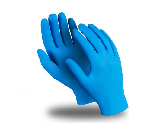 Неопудренные текстурированные перчатки Manipula Specialist ЭКСПЕРТ DG-024, нитрил 0.13 мм, Пер 639/9 