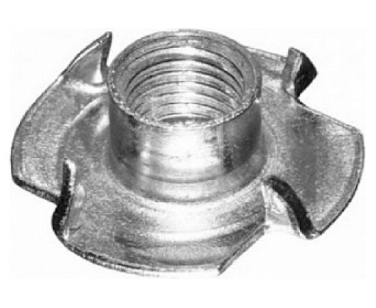 Крыльчатая врезная гайка КРЕП-КОМП DIN1624 м4х8 60шт гкв4мф 