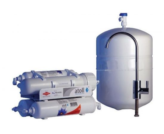 Компактная система обратного осмоса Atoll A-450 Compact 4 ступени, 120 л/сутки 