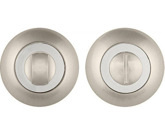 Поворотная ручка PUNTO BK6 TL SN/CP-3 матовый никель/хром 33239 